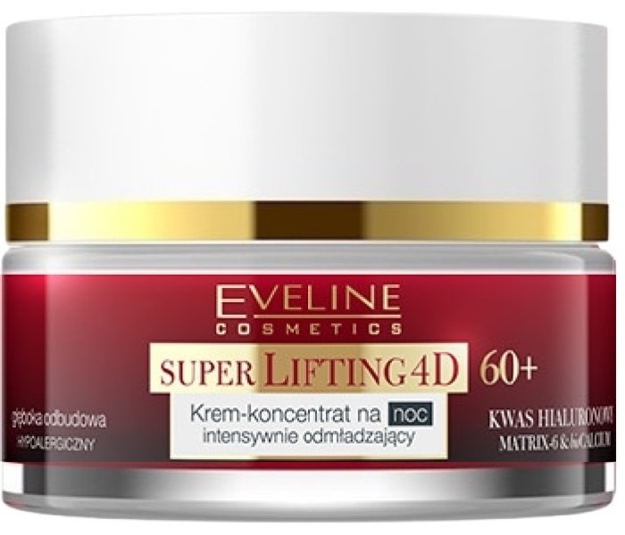 Крем для лица Eveline Super Lifting 4D Night Cream 60 50ml купить по