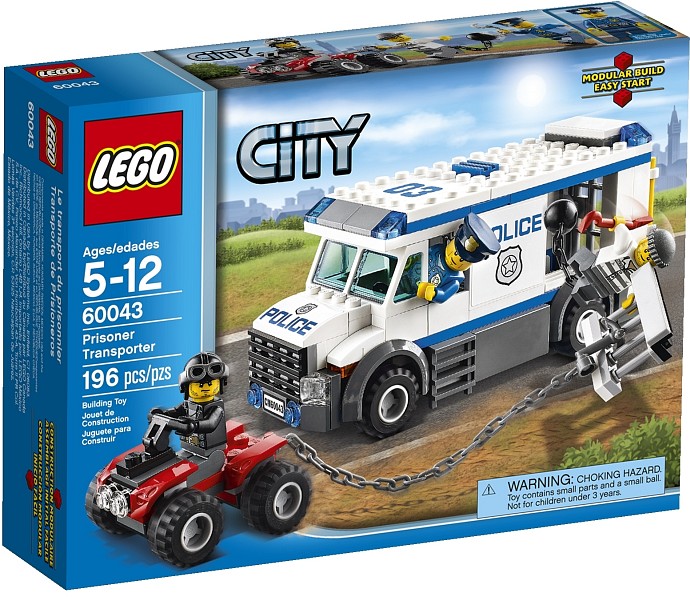 Конструктор Lego City: Prisoner Transporter (60043) – PandaShop.Md.