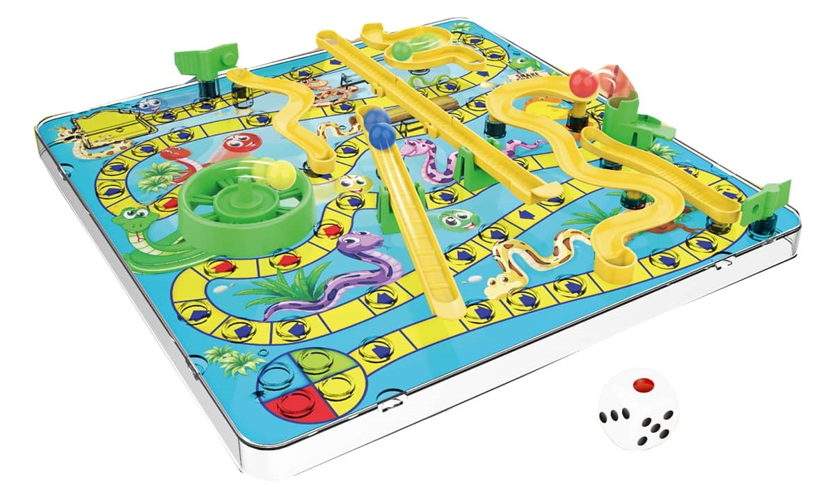 Настольная игра ChiToys Snakes and Ladders (158910), купить по выгодной  цене с доставкой по Молдове в интернет-магазине PandaShop.md