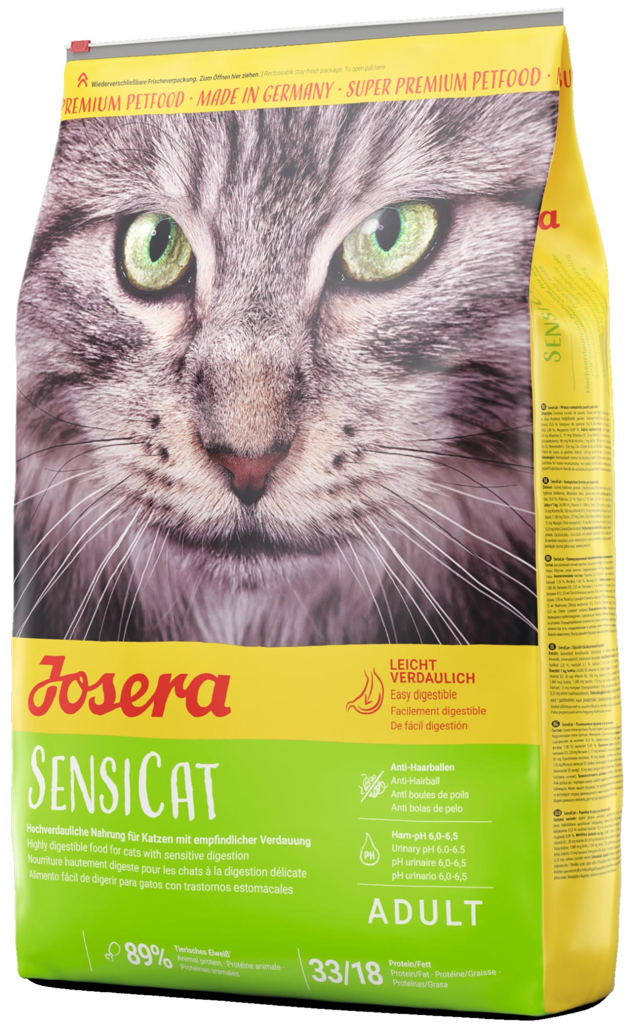 Корм для кошек с чувствительным пищеварением. Josera SENSICAT. Josera Kitten корм для котят. Корм для котов с чувствительным пищеварением. Сухой корм Josera SENSICAT.