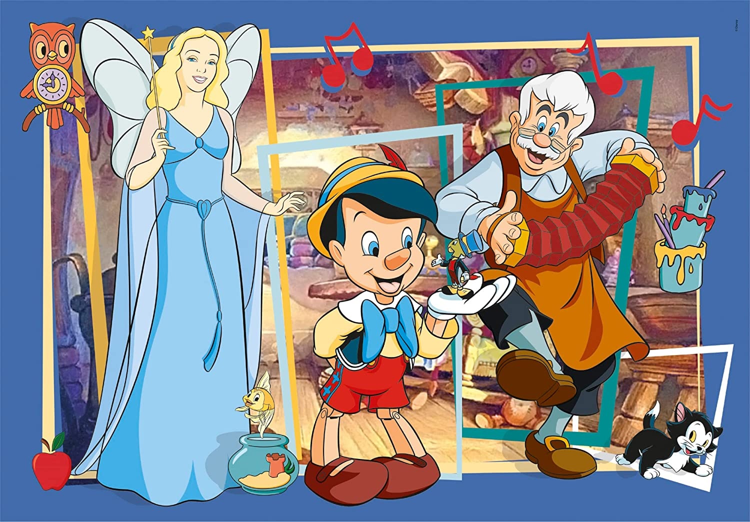 Puzzle Clementoni Disney Classics Pinocchio Cump R La