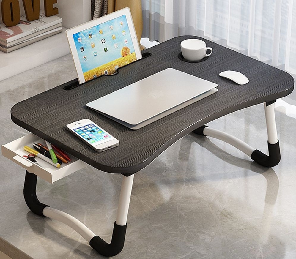 Приставной столик для ноутбука в стиле лофт