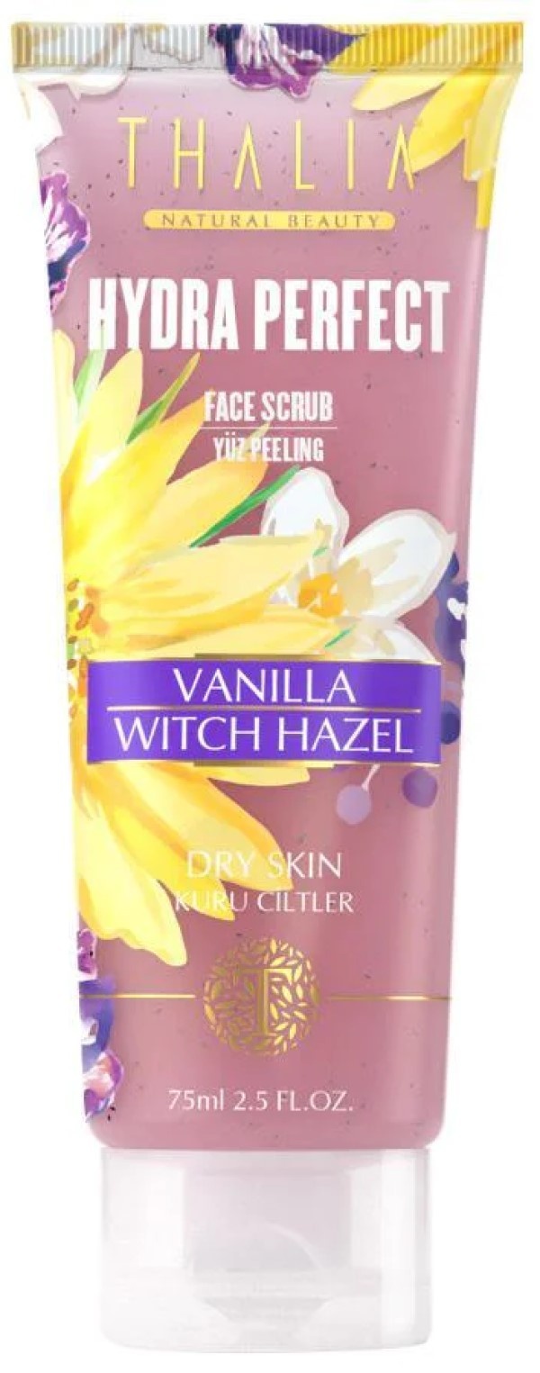 Thalia Vanilla & Witch Hazel Facial Scrub (For Dehydrated skin) - 75 ml