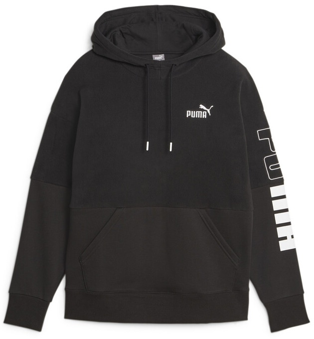 Puma Power Colorblock High Neck Hoodie W Puma Black XS PandaShop.md