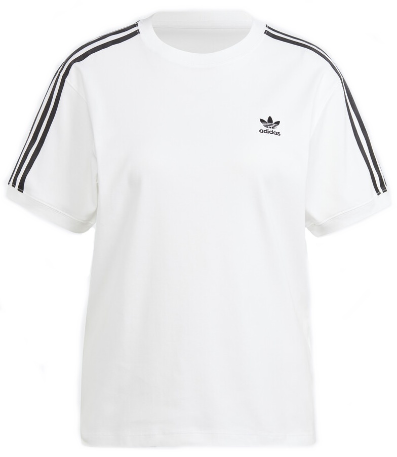 Adidas classic 3 stripe t shirt online