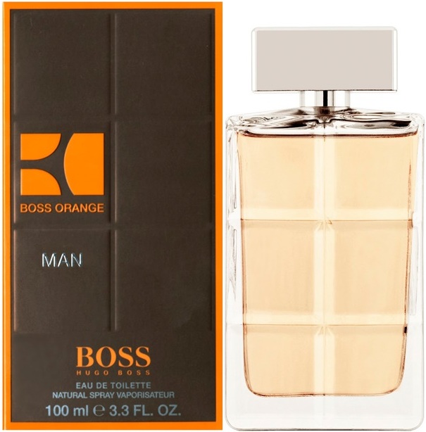 orange man hugo boss