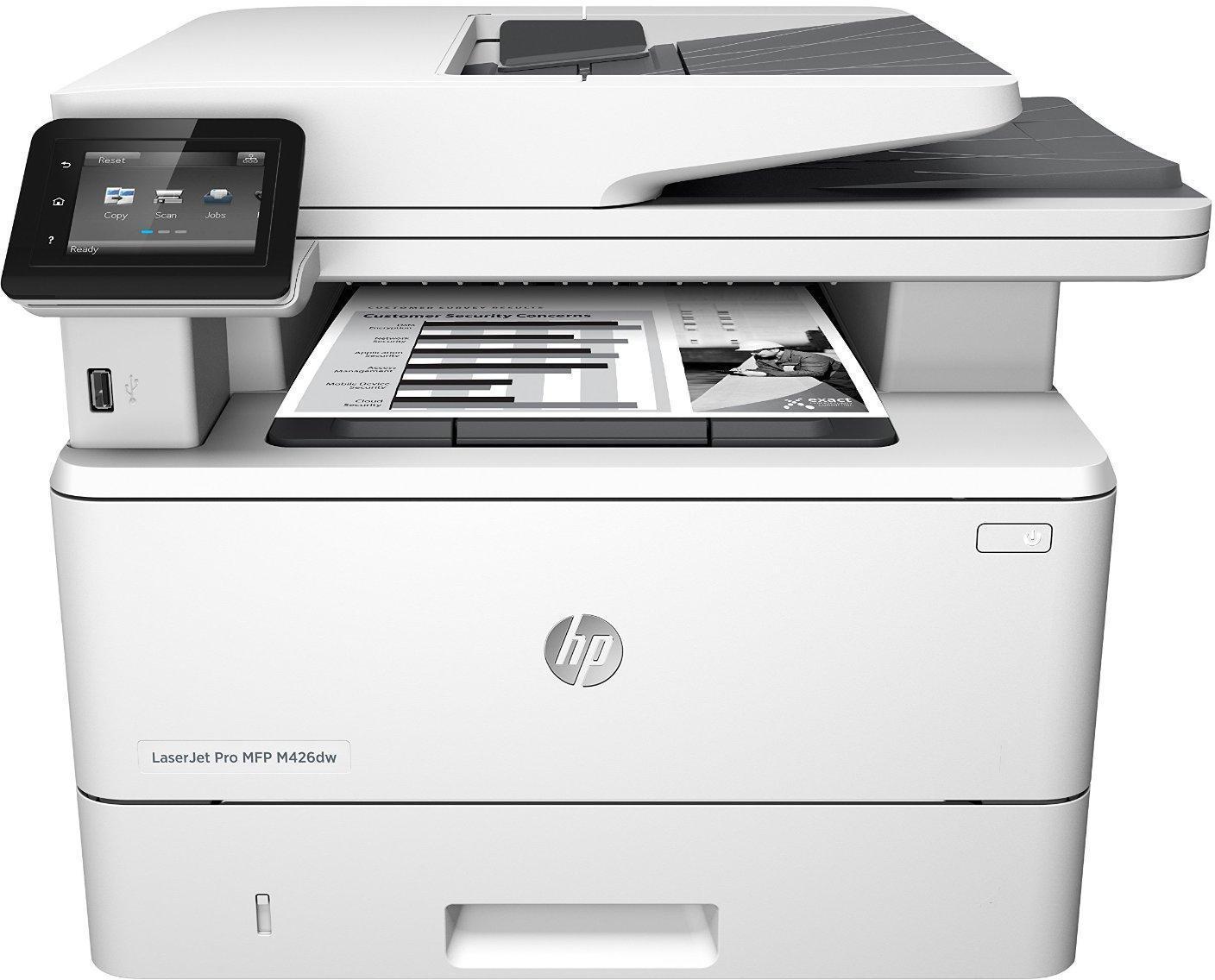 Как подключить принтер laserjet pro mfp m426dw к компьютеру