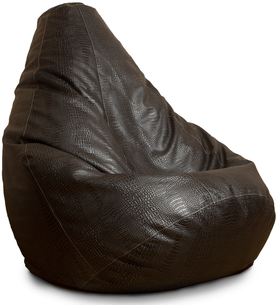 Кресло мешок кожаный