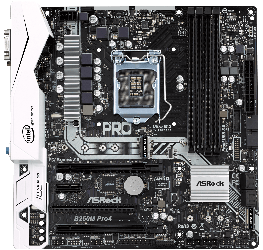 Asrock b250m hdv какие процессоры поддерживает