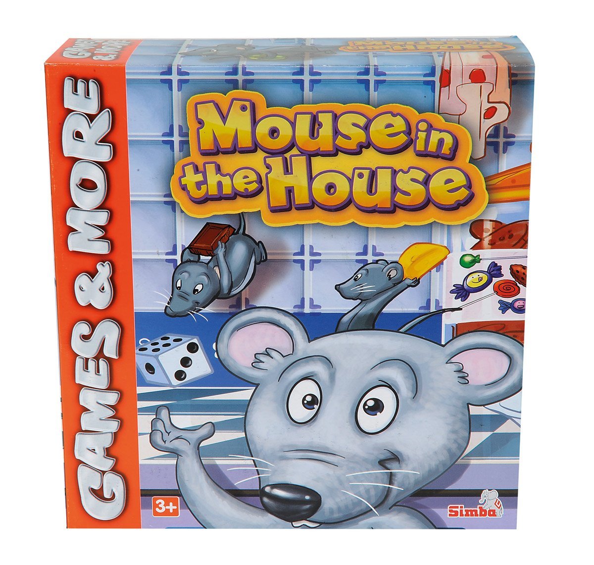 Настольная игра Simba Mouse in House (606 5417), купить по выгодной цене с  доставкой по Молдове в интернет-магазине PandaShop.md