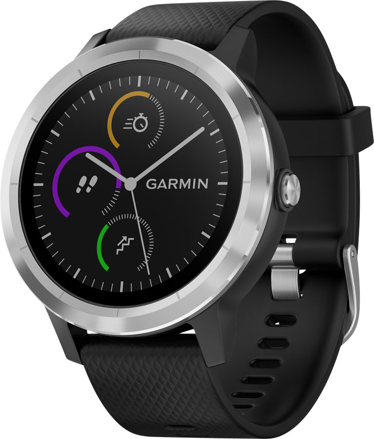 Garmin vivoactive 3 Black Silicone Stainless Steel 010 01769 02 PandaShop.md