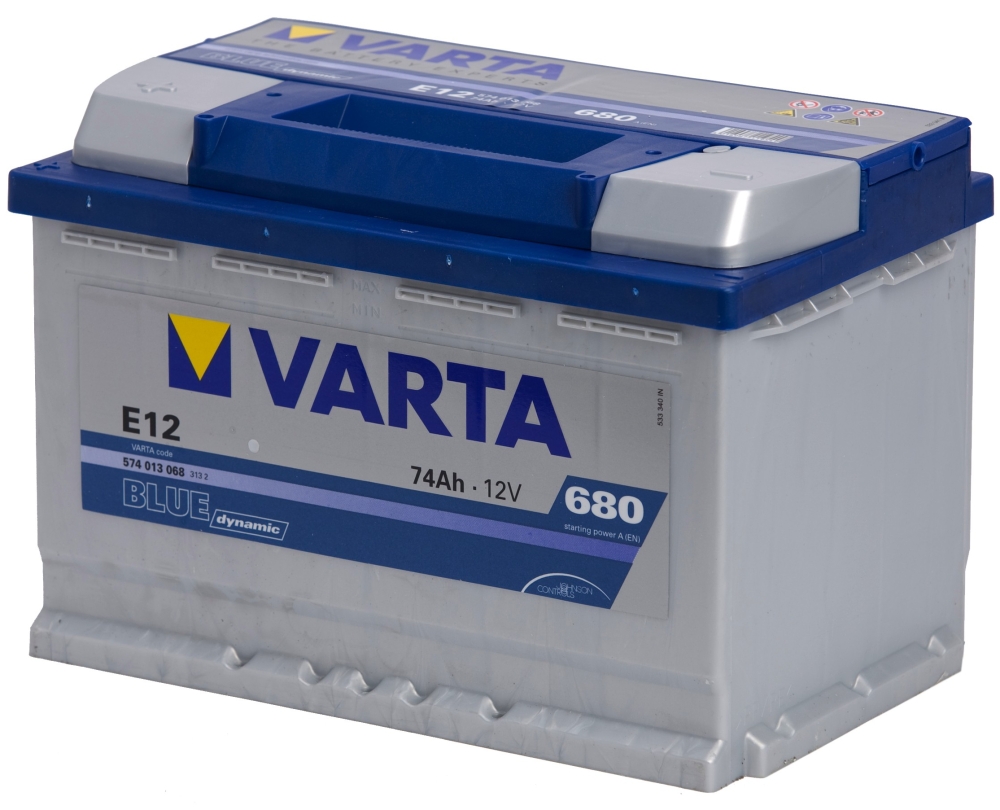 Batterie VARTA E12 Blue Dynamic 74Ah 680A