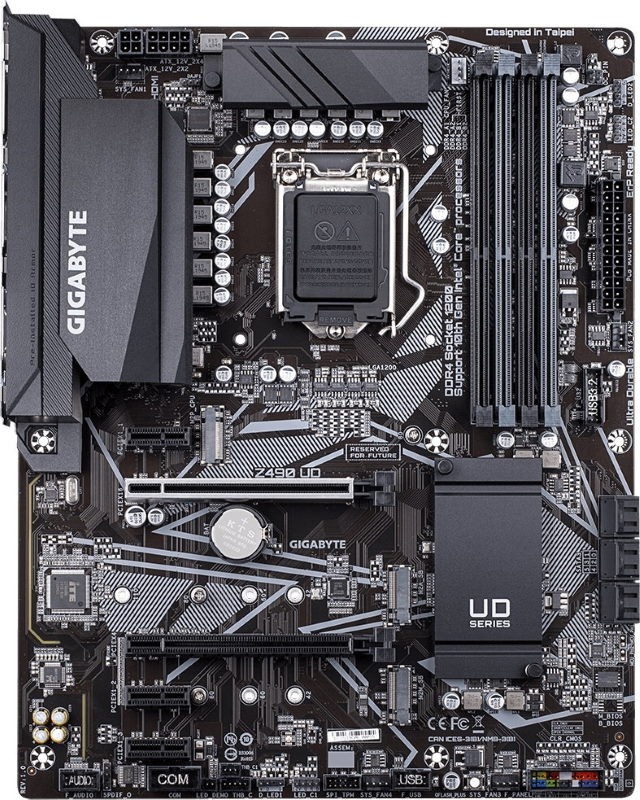 Материнская плата gigabyte z490 ud совместимость с процессорами