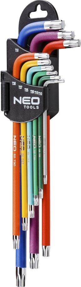 Нео язык. Neo Tools t10-t50 мм 9 шт 09-516.