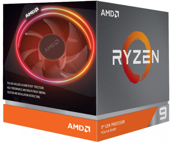 Процессор amd ryzen 9 3900x box обзор