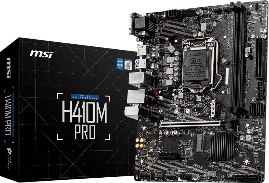 Msi h410m pro e настройка биоса