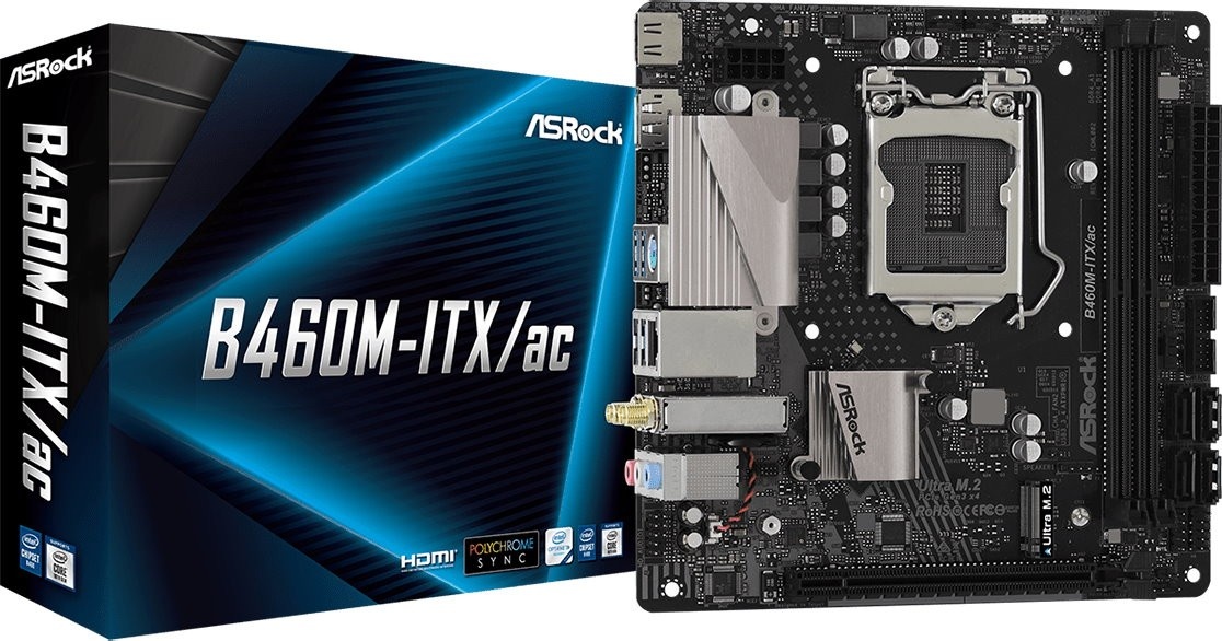 Asrock b460m itx ac обзор