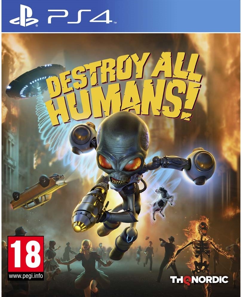 Видео игра Sony Interactive Destroy All Humans (PS4), купить по выгодной  цене с доставкой по Молдове в интернет-магазине PandaShop.md