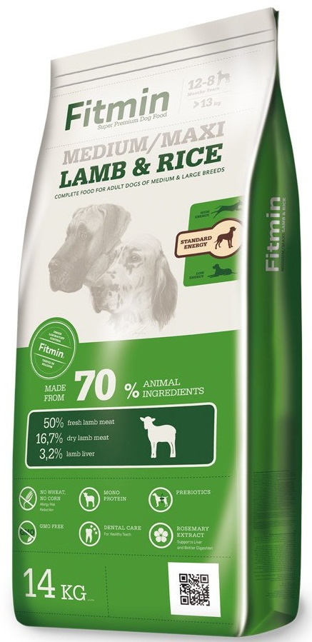 Fitmin Medium Maxi Lamb Rice 3kg PandaShop.md