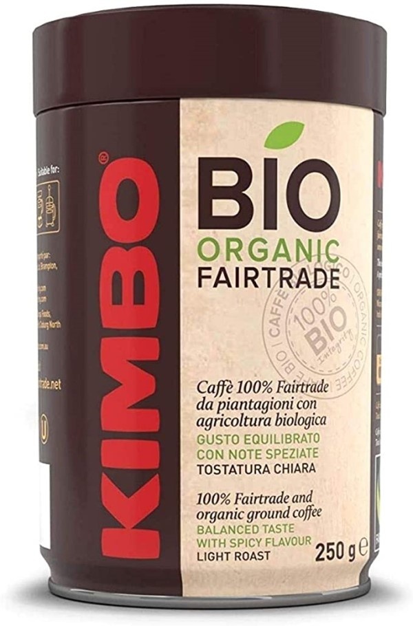 Grind 250. Кофе Kimbo молотый Bio 250г. Кофе в зернах Kimbo Integrity Bio.