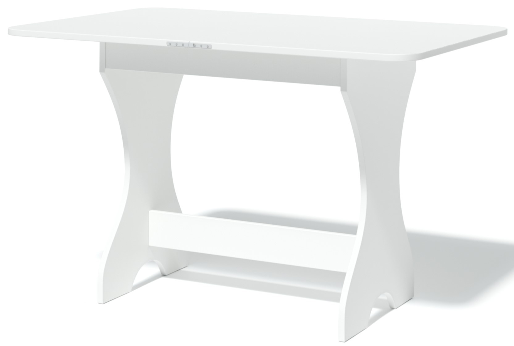 Обеденный стол для столовой белый